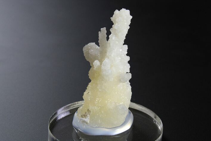 Intricate, Fluorescent Aragonite Formation - Nevada #295220
